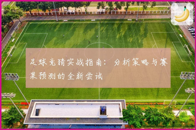 足球竞猜实战指南：分析策略与赛果预测的全新尝试